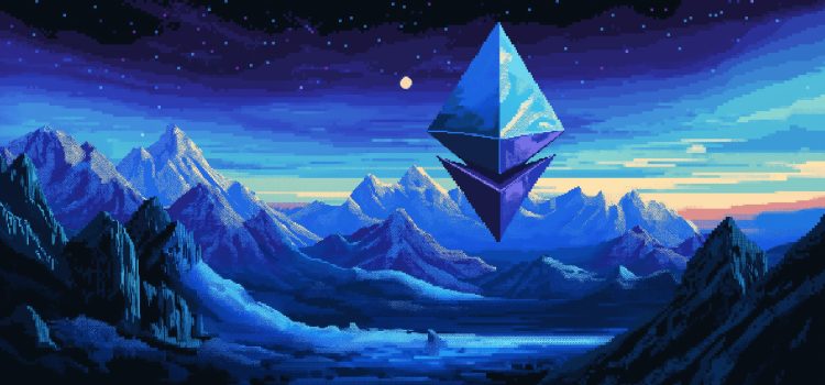 Ethereum ETH pixel art